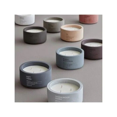 <p><span style="color: #000000;"><strong>BLOMUS Ароматна свещ FRAGA - размер XL</strong></span><br /><span style="color: #000000;"><strong>• В буркан от фин бетон с капак<br />• С три фитила<br /></strong>• <strong>Материал: </strong>бетон, восък </span><span style="color: #ff0000;"><br /></span><span style="color: #ff0000;"><strong><span style="color: #000000;">• Размер: </span></strong><span style="color: #000000;">Ø </span><span style="color: #000000;">13 х 6,5 см<br /></span></span><span style="color: #ff0000;"><span style="color: #000000;"><strong>• Време на горене: </strong>приблизително 25 часа</span><br /><span style="color: #000000;">• <strong>Цвят: </strong>Rose Dust <strong><br /></strong></span></span><strong style="color: #000000;">• Аромат:</strong><span style="color: #000000;"> смокиня<br /></span><strong style="color: #ff0000;"><span style="color: #000000;">Производител: </span></strong><span style="color: #000000;">BLOMUS / Германия</span></p><br />Марка: BLOMUS <br />Модел: BLOMUS 65955<br />Доставка: 2-4 работни дни<br />Гаранция: 2 години