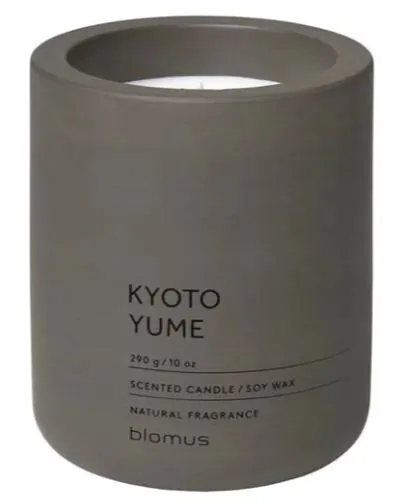 BLOMUS Ароматна свещ FRAGA размер L - цвят Tarmac - аромат Kyoto Yume