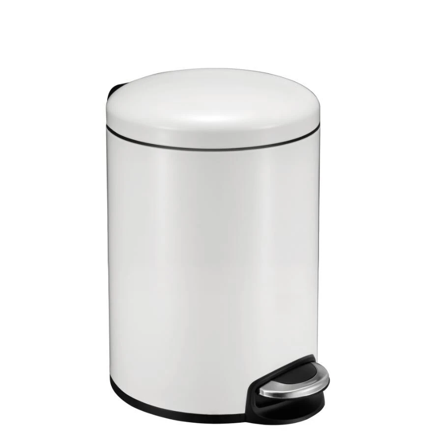 EKO Кош за отпадъци с педал “MAGGEY“ - 20 л. - бял