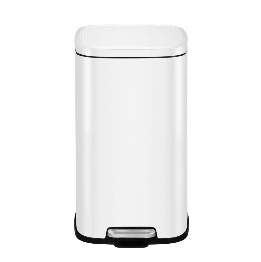 EKO Кош за отпадъци с педал “STELLA“ - 20 л. - бял