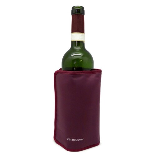 <p><strong><strong>Vin Bouquet </strong>Охладител за бутилки <br />• Размери на опаковката:</strong> 18.5 x 16 x 2 см.<br /><strong>• Тегло:</strong> 0.450 кг.<br /><strong>• Капацитет:</strong> за 1 бутилка<br /><strong>Производител: Vin Bouquet, Испания</strong></p><br />Марка: Vin Bouquet <br />Модел: VB FIE 003<br />Доставка: 2-4 работни дни<br />Гаранция: 2 години
