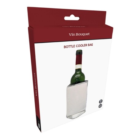 <p><strong><strong>Vin Bouquet </strong>Охладител за бутилки - SILVER ELASTIC<br />• Размери на опаковката:</strong> 18.5 x 16 x 2 см.<br /><strong>• Тегло:</strong> 0,450 кг.<br /><strong>• Капацитет:</strong> за 1 бутилка<br /><strong>Производител: Vin Bouquet, Испания</strong></p><br />Марка: Vin Bouquet <br />Модел: VB FIE 053<br />Доставка: 2-4 работни дни<br />Гаранция: 2 години