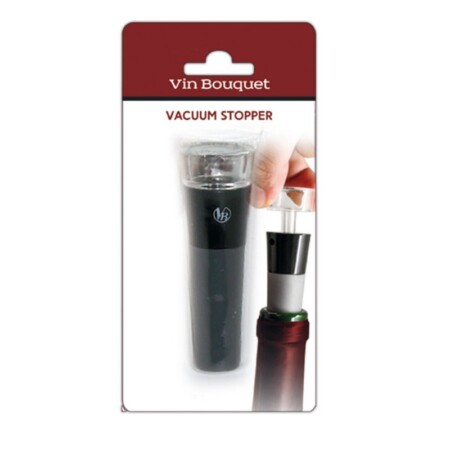 <p><strong><strong>Vin Bouquet </strong>Универсална тапа за бутилки с вакуум помпа <br />• Размери на опаковката: </strong>16 x 8 x 3.5 см.<br /><strong>• Тегло: </strong>0.028 кг.<br /><strong>Производител: Vin Bouquet, Испания</strong></p><br />Марка: Vin Bouquet <br />Модел: VB FIT 002<br />Доставка: 2-4 работни дни<br />Гаранция: 2 години