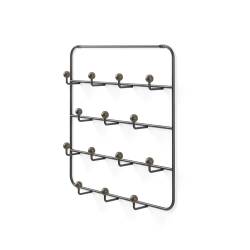 <p><strong>UMBRA Закачалки за стена или врата с 14 куки “ESTIQUE“<br /></strong><span><strong>• С 14 бр куки<br />• 2 бр куки за окачване на врата<br />• </strong></span><strong>Цвят:</strong><span> черен / орех</span><br /><span>• </span><strong>Размер:</strong><span> 36 x 11 x 60 см</span><br /><span>• </span><strong>Размер на опаковката:</strong><span> 38 х 6 х 38 см</span><br /><span>• </span><strong>Тегло:</strong><span> 0,78 кг</span><br /><span>• </span><strong>Материал:</strong><span> стомана</span><br /><strong>Производител: UMBRA / Канада</strong><br /><em><strong>DESIGN: EUGENIE DE LOYNES</strong></em></p><br />Марка: Umbra HK Limited <br />Модел: UMBRA 1004045-048<br />Доставка: 2-4 работни дни<br />Гаранция: 2 години