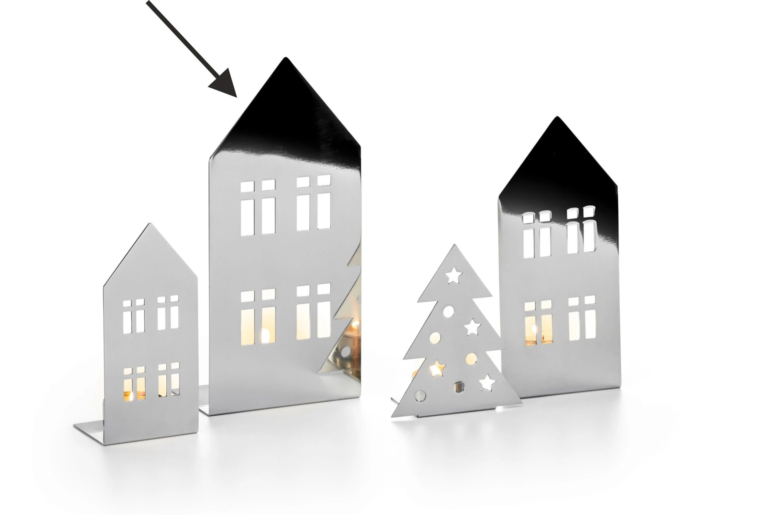 PHILIPPI Свещник “BOA VISTA“ - размер L