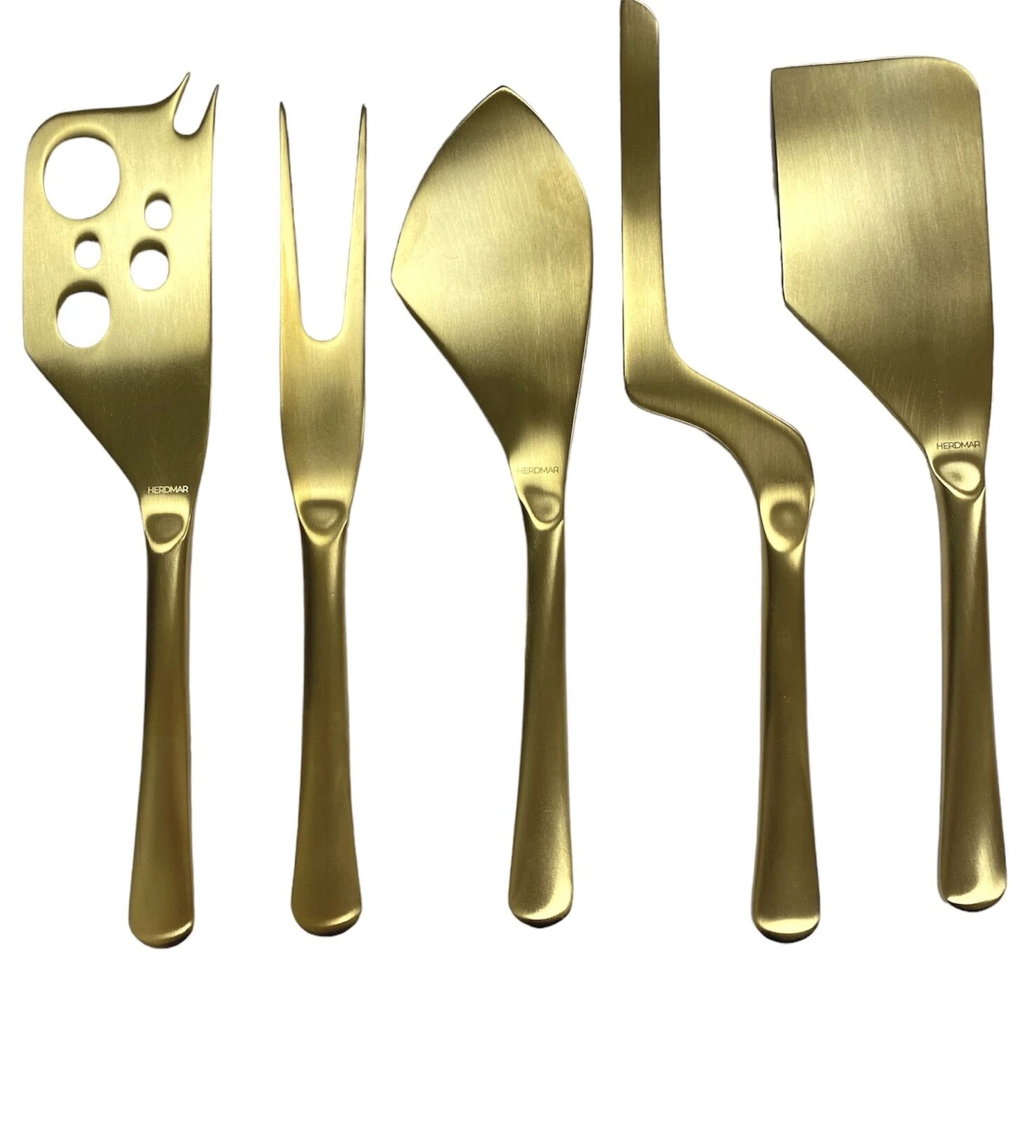 HERDMAR Комплект за сирена “MUH“ - 5 части - позлатен