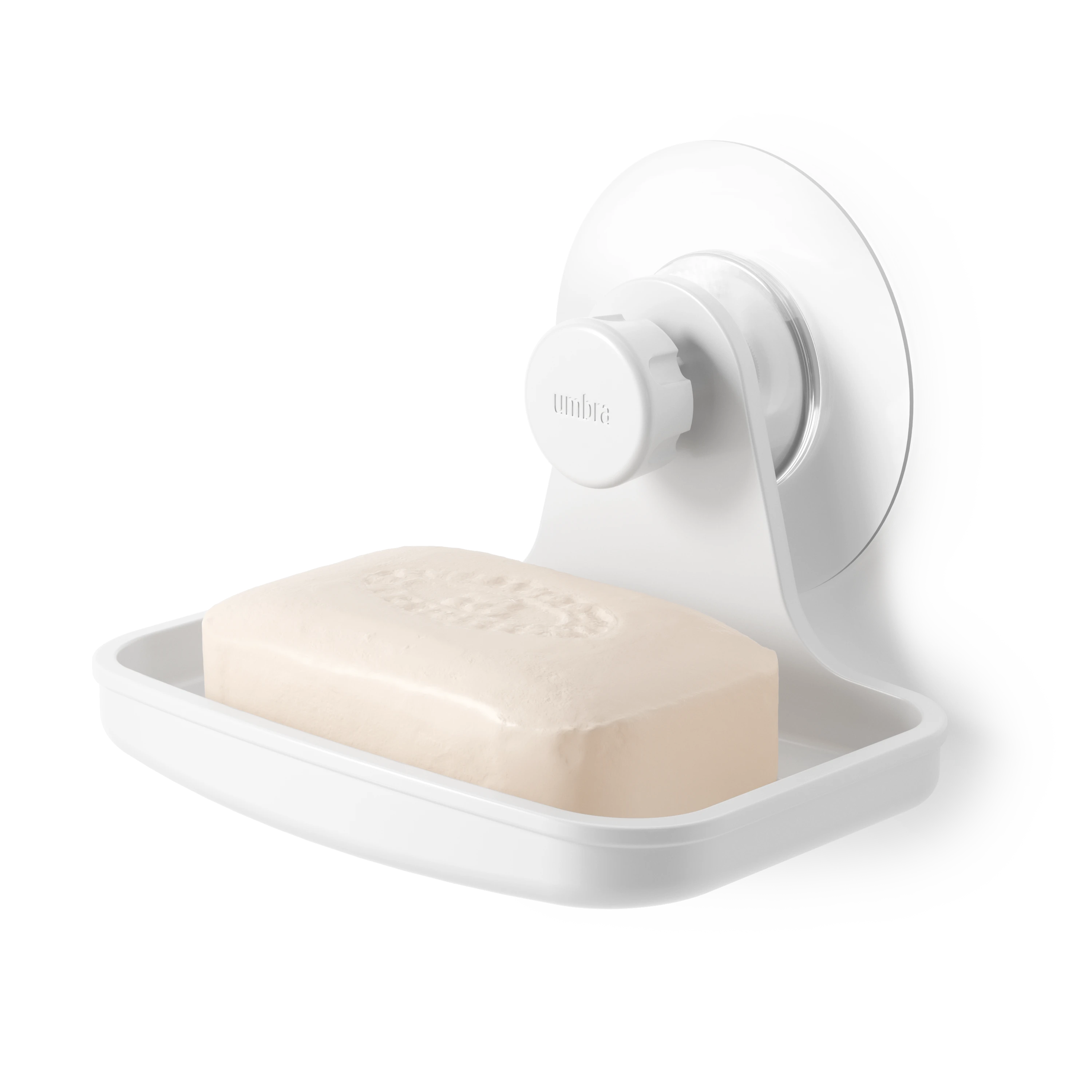 UMBRA Стенна поставка за сапун “FLEX ADHESIVE“ - бяла