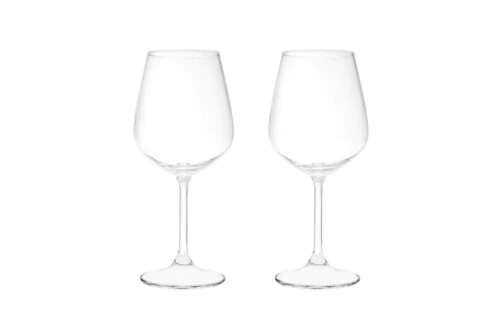 MAKU Комплект от 2бр чаши за вино Titanium Crystal - 350мл.