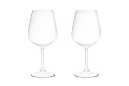MAKU Комплект от 2бр чаши за вино Titanium Crystal - 460мл.