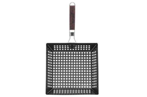 <p><strong>MUSTANG Перфориран BBQ тиган за зеленчуци - 30х30 см.</strong><br /><strong>• Материал:</strong><span> стомана, незалепващо покритие, дърво<br /></span><strong>• Размери:</strong><span> 30 х 30,5 х 12 см. <br />•<strong> Тегло:</strong> 0,8 кг.</span><br /><strong>• Удобна сгъваема дръжка</strong><br /><strong>• Перфориран за оптимална циркулация на топлината<br />• Не е подходящ за съдомиялна машина</strong><br /><strong>Производител: Tammer Brands/ Финландия</strong></p><br />Марка: MUSTANG <br />Модел: TB MUS 210929<br />Доставка: 2-4 работни дни<br />Гаранция: 2 години