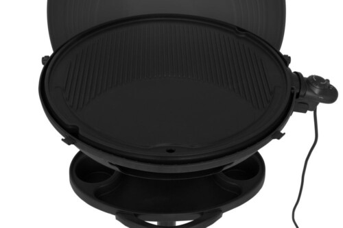 <p><strong>MUSTANG Електрическо BBQ на стойка с капак - Ø 46 см.</strong><br /><strong>• Мощност:</strong><span> 2000 W</span><br /><strong>• Захранване:</strong><span> 220 - 240 V, 50-60 Hz</span><br /><strong>• Незалепващо покритие <br />• Лесно управление на мощността чрез термостат</strong><br /><strong>• Диаметър на плочата за готвене:</strong><span> Ø 46 см.<br /><strong>• Работна височина:</strong> 85 см. </span><br /><strong>• Колектор за излишна мазнина<br />• Подвижен капак<br />• Светлинен индикатор<br />• Размери:</strong><span> 65 х 65 х 108 см.</span><br /><strong>• Тегло:</strong><span> 11,05 кг.</span><br /><strong>Производител: Tammer Brands/ Финландия</strong></p><br />Марка: MUSTANG <br />Модел: TB MUS 287991<br />Доставка: 2-4 работни дни<br />Гаранция: 2 години