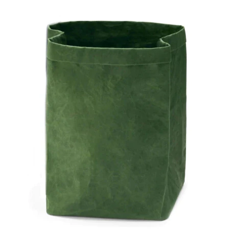 PHILIPPI Мултифункционален панер от рециклирана кожа “TODO“ - голям - цвят зелен