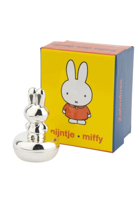 ZILVERSTAD Кутийка за зъбче или кичур “Miffy“ - цвят сребро