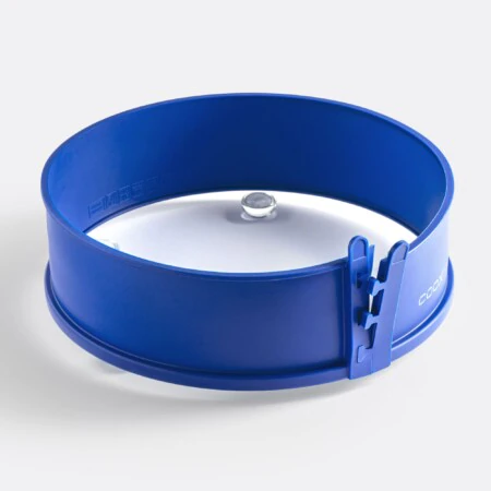 COOX Силиконова форма със стъклена основа Ø 26 - синя