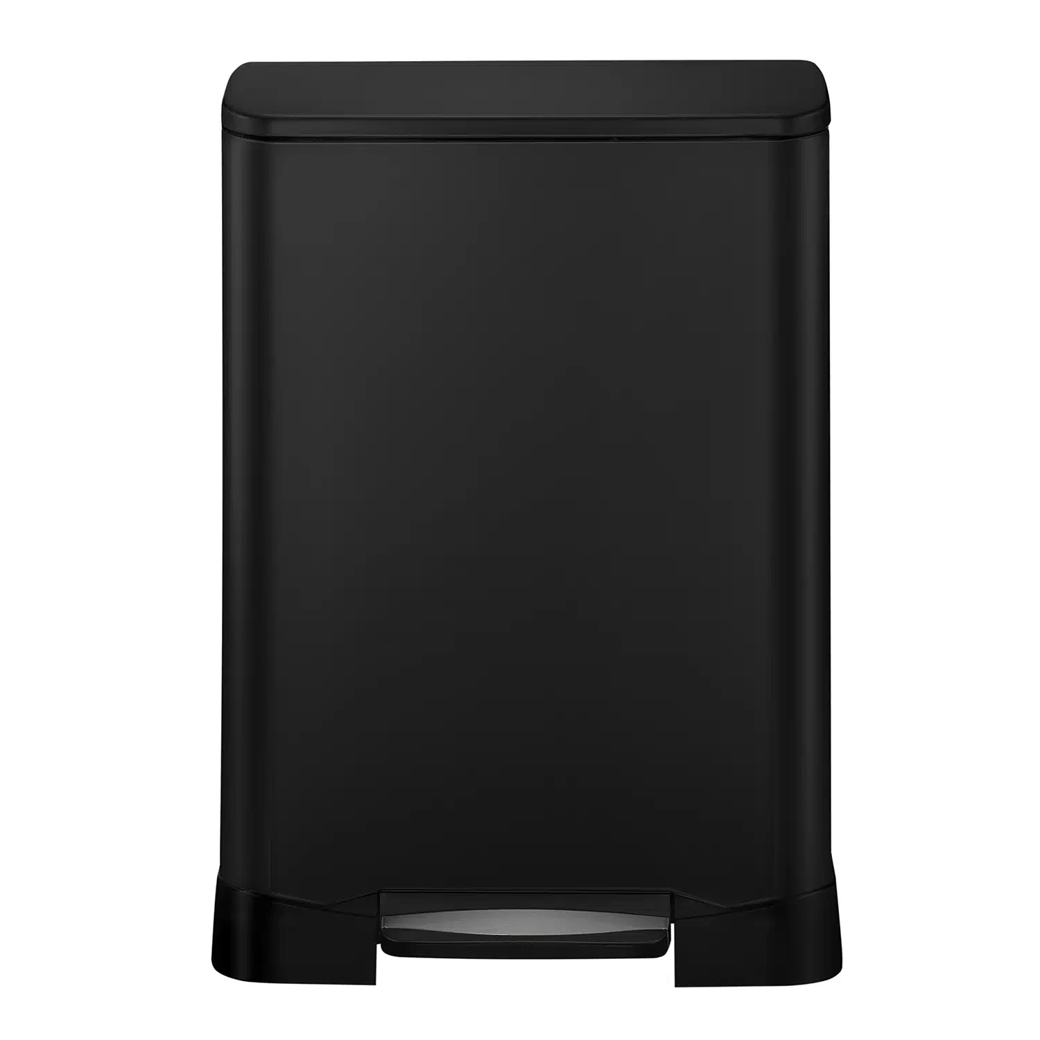 EKO Кош за разделно събиране на отпадъци с педал “NEO-CUBE“ - черен - 28 л. + 18 л.