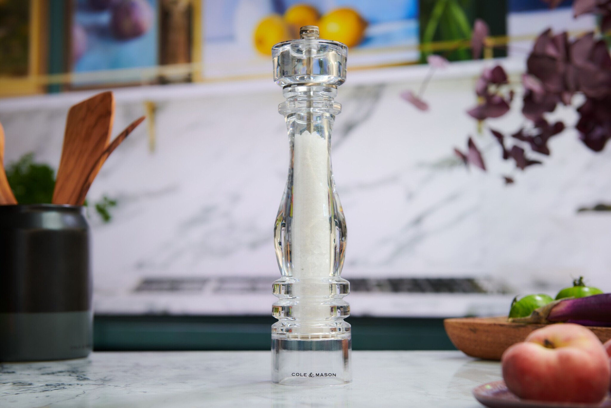 COLE & MASON Мелничка за сол “LONDON“ – 30 см. – прозрачна