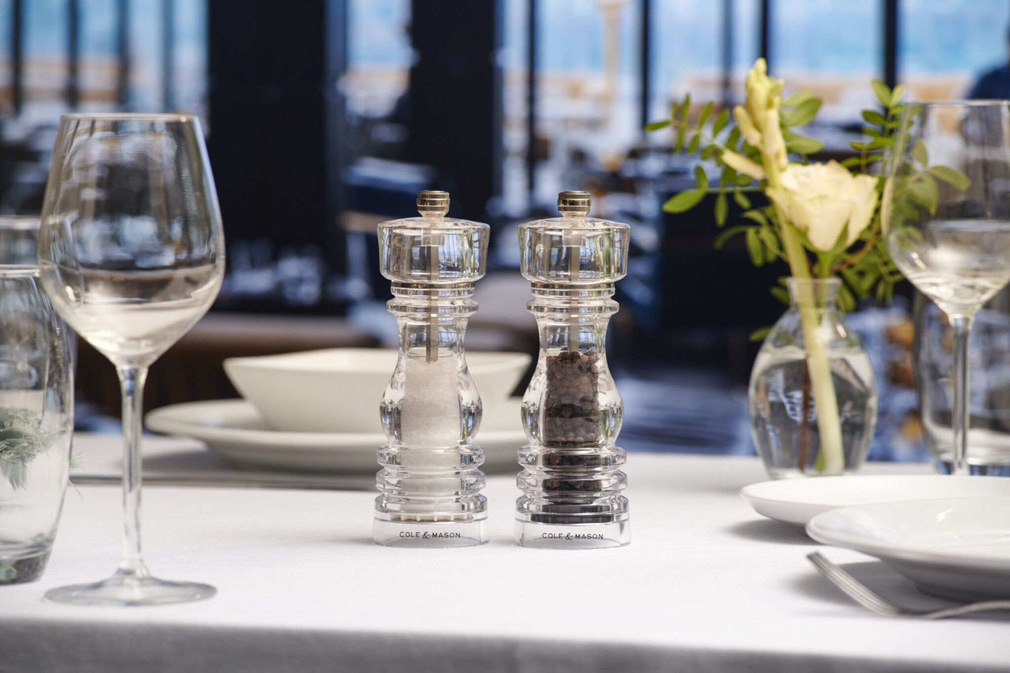 COLE & MASON Мелничка за сол “LONDON“ – 18 см. – прозрачна