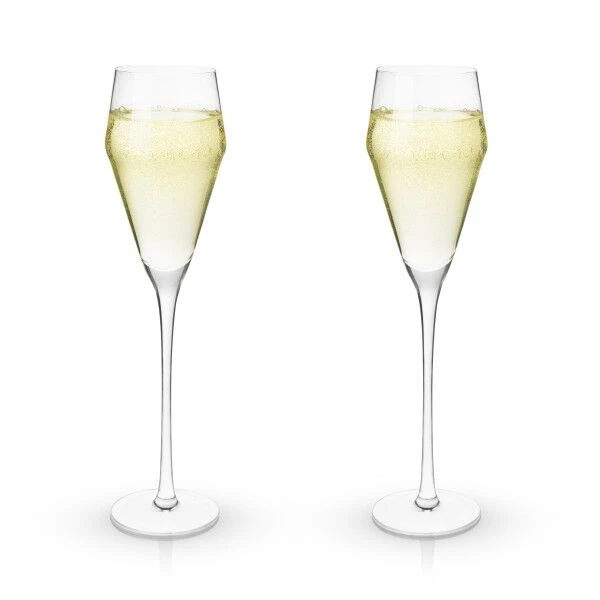 VISKI Кристални чаши за просеко “RAYE“ 2бр. - 236мл.