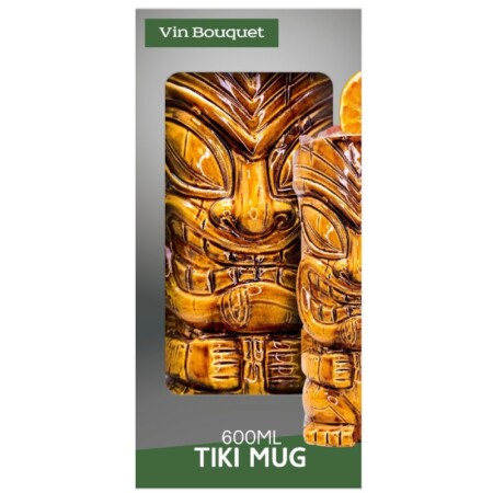 <p><strong>Vin Bouquet Порцеланова чаша за коктейли “TIKI F“ - 600 мл.</strong><br /><span><strong>• Размери:</strong> <span>18 х 7 х 7 </span>см.</span><br /><span><strong>• Тегло:</strong> 0,395 кг.</span><br /><span><strong>• Материал:</strong> Порцелан</span><br /><span><strong>• Капацитет:</strong> 0,600 л.<br /><strong>• Дизайн:</strong> TIKI F<br /><strong>• Подходяща за съдомиялна машина</strong></span><br /><strong>Производител: Vin Bouquet, Испания</strong></p><br />Марка: Vin Bouquet <br />Модел: VB FIK 1408<br />Доставка: 2-4 работни дни<br />Гаранция: 2 години