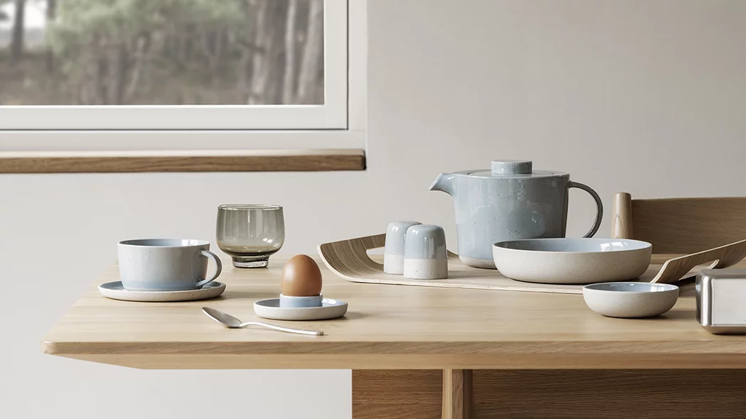 BLOMUS Комплект от 2 бр. чаши за чай 250 мл. – SABLO – цвят сив (Stone)