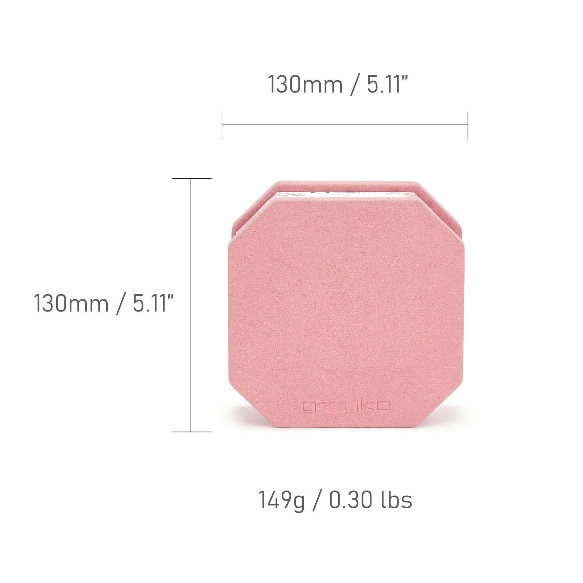 GINGKO Смарт лампа акордеон – розово кадифе и флорарни мотиви