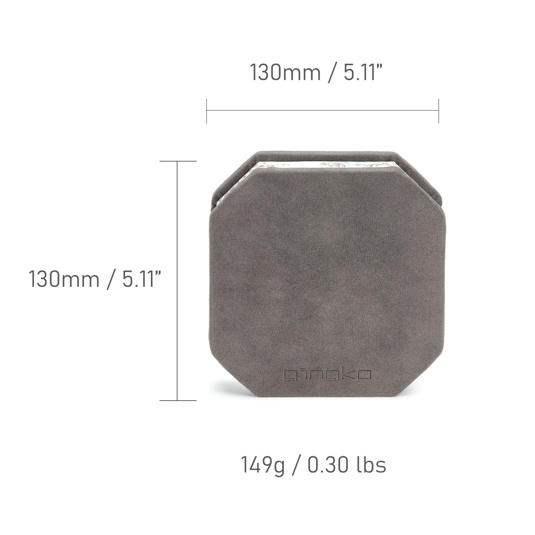 GINGKO Смарт лампа акордеон – сиво кадифе и забележителности