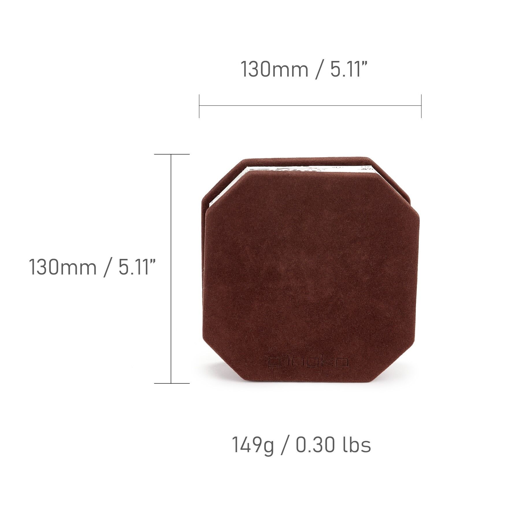 GINGKO Смарт лампа акордеон – кафяво кадифе и зебри