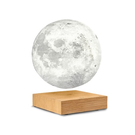 GINGKO Левитираща смарт лампа “MOON“ - цвят бял ясен