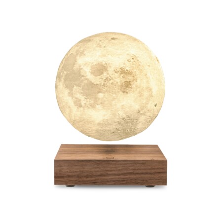 <p><strong>GINGKO Левитираща смарт лампа “MOON“ - цвят орех</strong><br /><strong>• Семпъл и елегантен дизайн</strong><br /><strong>• Захранване: 12V - 1A AC/DC адаптор (включен)</strong><strong><br /></strong><strong>• Размери на основата: </strong><span>12</span><span> х 12 х 3 см.<br /></span><strong>• Диаметър на луната:</strong><span> Ø </span><span>14 см.</span><br /><strong>• Материал:</strong><span> орех, PLA 3D принтирана луна<br /></span><strong>• Тегло:</strong><span> 0,800 кг.</span><br /><strong>• Тегло с опаковка:</strong><span> 0,186 кг.</span><br /><strong>• Цветна температура: <br /></strong><span> - топла жълта светлина -  2700К<br /></span><span> - топла бяла светлина - 3500К<br /> - бяла светлина - 5000К<br /><strong>• Мощност на крушката: </strong>1,5 W LED<br /><strong>• Благодарение на вградения магнит, луната се носи и бавно се върти в пространството над стойката, създавайки зашеметяващ визуален ефект<br /><span>• Дървото, хартията, каучукът или коркът, използвани за създаването на този продукт, са сертифицирани от Съвета за управление на горите (FSC) -  организация с нестопанска цел, посветена на популяризирането на екологично и устойчиво горско стопанство</span></strong><br /></span><strong>• Опаковано в красива подаръчна кутия<br /></strong><strong>Производител: GINGKO DESIGN/ Англия</strong></p><br />Марка: Gingko Design <br />Модел: Gingko G019WT<br />Доставка: 2-4 работни дни<br />Гаранция: 2 години