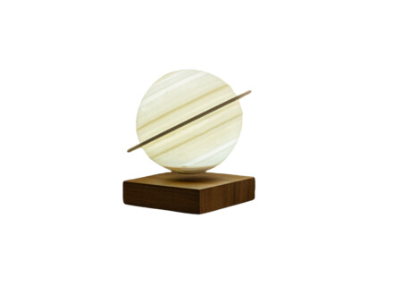 <p><strong>GINGKO Левитираща смарт лампа “SATURN“ - цвят орех</strong><br /><strong>• Семпъл и елегантен дизайн</strong><br /><strong>• Захранване: </strong>12V - 1A AC/DC адаптор (включен)<strong><br /></strong><strong>• Размери на основата: </strong><span>12,2</span><span> х 12,2 х 3 см.<br /></span><strong>• Диаметър на Сатурн:</strong><span> Ø </span><span>18 см.</span><br /><strong>• Материал:</strong><span> орех, PLA 3D принтиран Сатурн<br /></span><strong>• Тегло:</strong><span> 0,800 кг.</span><br /><strong>• Тегло с опаковка:</strong><span> 0,850 кг.</span><br /><strong>• Цветна температура: <br /></strong><span> - топла жълта светлина -  2700К<br /></span><span> - топла бяла светлина - 3500К<br /> - бяла светлина - 5000К<br /><strong>• Мощност на крушката: </strong>1,5 W LED<br /><strong>• Благодарение на вградения магнит, Сатурн се носи и бавно се върти в пространството над стойката, създавайки зашеметяващ визуален ефект<br /><span>• Дървото, хартията, каучукът или коркът, използвани за създаването на този продукт, са сертифицирани от Съвета за управление на горите (FSC) -  организация с нестопанска цел, посветена на популяризирането на екологично и устойчиво горско стопанство</span></strong><br /></span><strong>• Опаковано в красива подаръчна кутия<br /></strong><strong>Производител: GINGKO DESIGN/ Англия</strong></p>
<p><strong><br /></strong></p><br />Марка: Gingko Design <br />Модел: Gingko G075WT<br />Доставка: 2-4 работни дни<br />Гаранция: 2 години
