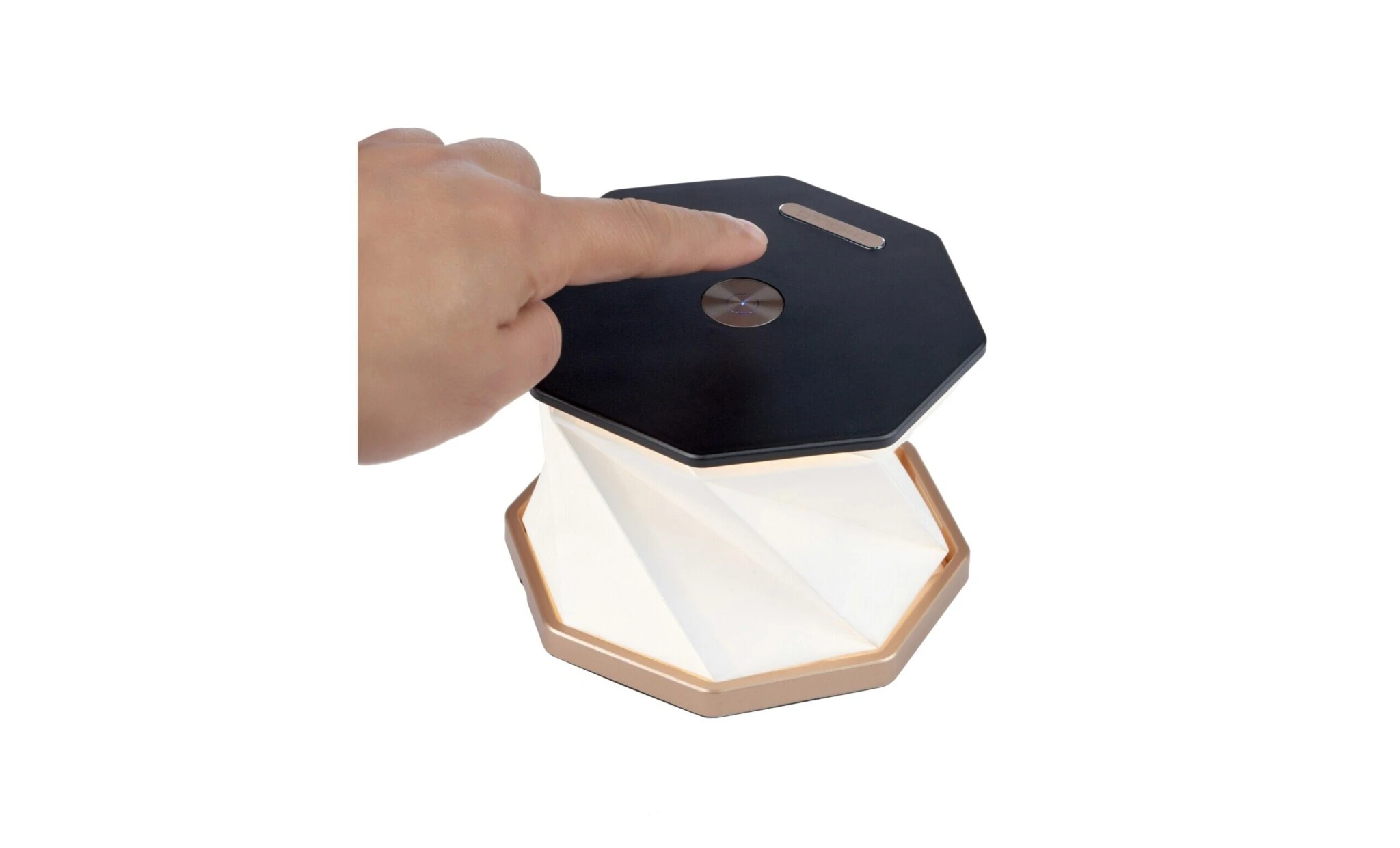 GINGKO Сгъваема смарт лампа “Twist Hexagon“ - черна