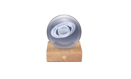 GINGKO 3D Смарт лампа “Amber Crystal“ - Сатурн