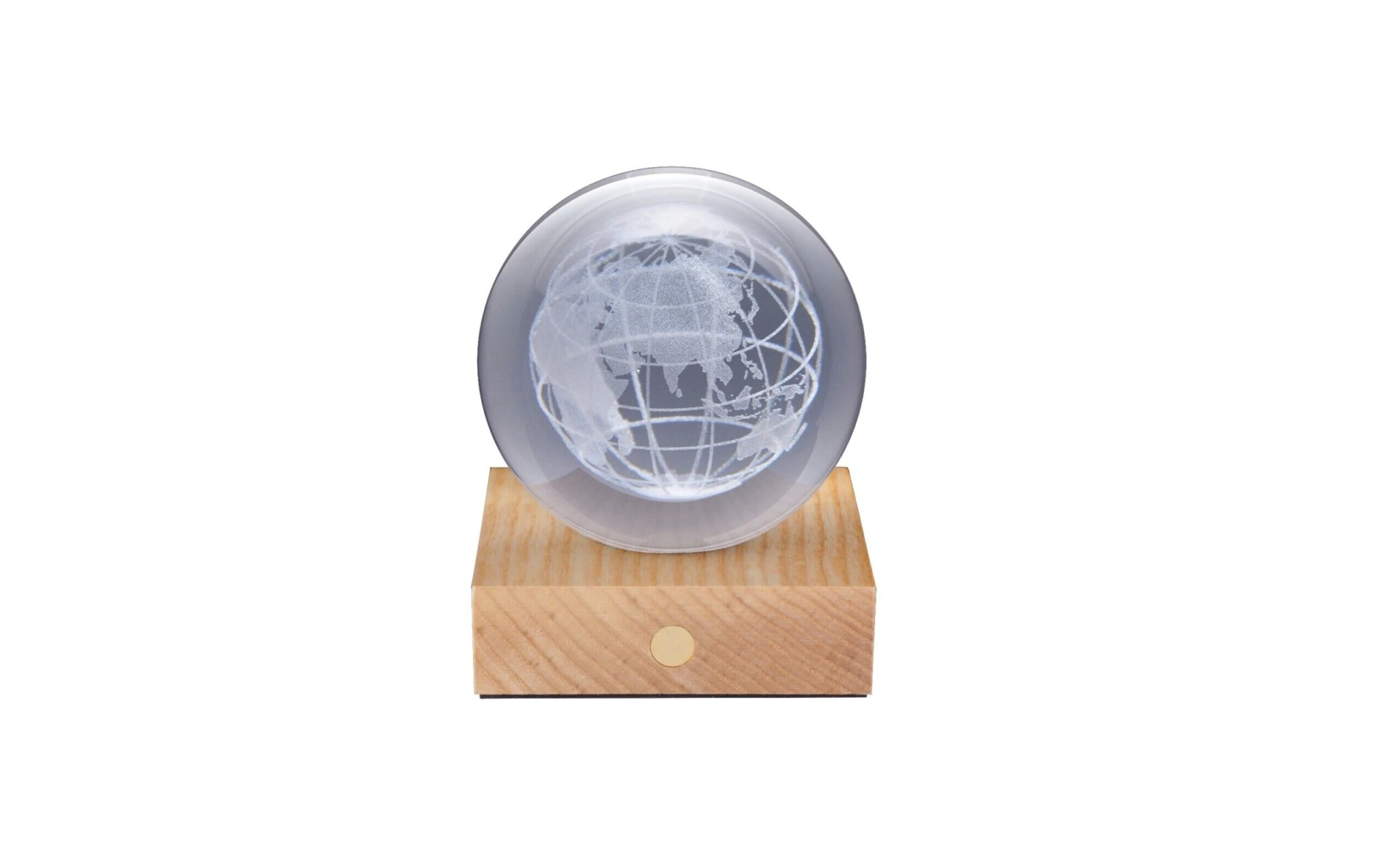 GINGKO 3D Смарт лампа “Amber Crystal“ - Глобус