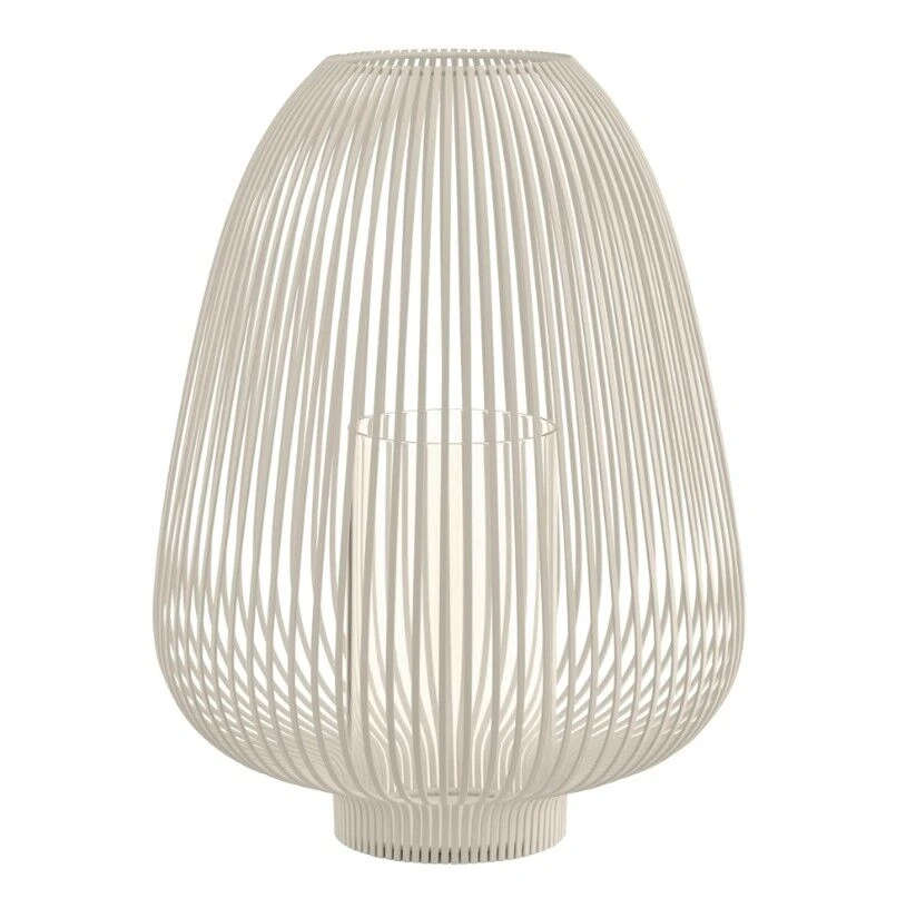 BLOMUS Свещник “LYVA“ - размер L - цвят опушено бежово (Nomad)