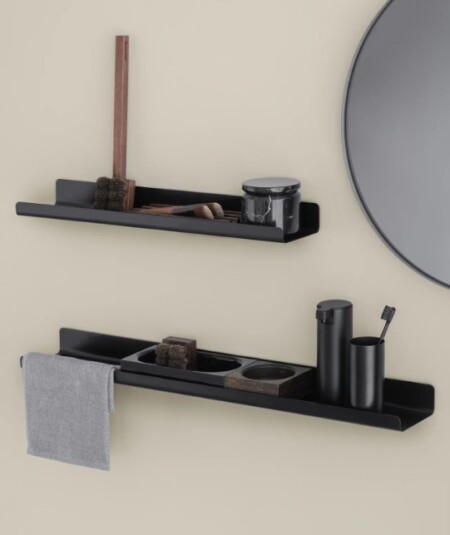 <p><span style="font-size: small;"><strong>BLOMUS Рафт за стенен монтаж MODO<br /></strong></span> • <strong>Размери:</strong> 51 х 10 х 4 см (ДхШхВ)<br /><strong>• Цвят:</strong> черен<br />• <strong>Материал:</strong> стомана с титаниево покритие<br /><strong>• За стенен монтаж</strong><br /><strong>• Включен монтажен комплект</strong><br />•<strong> Производител:</strong> BLOMUS, Германия <br /> <em><strong>DESIGN: Nina Thöming</strong></em></p><br />Марка: BLOMUS <br />Модел: BLOMUS 69205<br />Доставка: 2-4 работни дни<br />Гаранция: 2 години