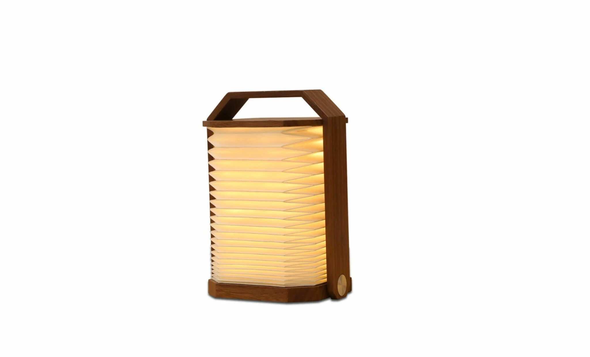 GINGKO Смарт лампа “Origami“ - орех