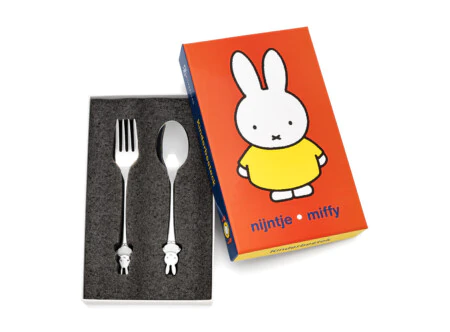 ZILVERSTAD Комплект детски прибори за хранене “Miffy“ - 2 части