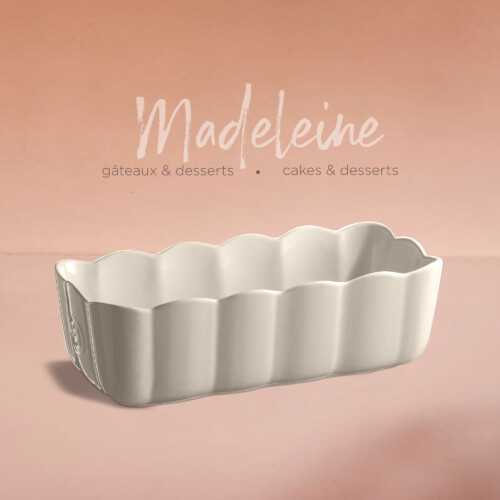<p><span style="color: #000000;"><strong>EMILE HENRY Керамична форма "MADELEINE LOAF DISH" </strong></span><br /><span style="color: #000000;">• <strong>Ръчно изработена от 100% естествени материали<br />• Устойчива на температури: </strong>- 20º С до + 270º С<strong><br />• Равномерно разпределение на топлината<br />• Задържа топлината на ястието по-дълго от обикновените съдове<br />• Висока устойчивост на надраскване <br /></strong>• </span><strong><span style="color: #000000;">Материал:</span>  <span style="color: #ff0000;">HR® Ceramic (High Resistance) <span style="color: #000000;">/ </span></span></strong><span style="color: #ff0000;"><span style="color: #000000;">Високо устойчива керамика</span></span><strong><span style="color: #ff0000;"><span style="color: #000000;"> / </span><br /><span style="color: #000000;">• Без съдържание на олово, кадмий и никел</span><br /><span style="color: #000000;">• Размери: </span></span></strong><span style="color: #ff0000;"><span style="color: #000000;">29 х</span></span><span style="color: #ff0000;"><span style="color: #000000;"> </span></span><span style="color: #ff0000;"><span style="color: #000000;">13,5 х 9</span></span><span style="color: #ff0000;"><span style="color: #000000;"> см</span></span><span style="color: #ff0000;"><br /></span><span style="color: #ff0000;"><span style="color: #000000;"><strong>• Максимална вместимост: </strong>2 литра<br /><strong>• Използваема вместимост:</strong> 1,8 литра<br /></span><span style="color: #000000;"><strong>• Тегло: </strong>1,26 кг</span><br /><span style="color: #000000;">• <strong>Цвят: </strong>екрю</span><br /><span style="color: #000000;">• <strong>Подходяща за: </strong>фурна / микровълнова фурна / фризер / съдомиялна машина</span><br /><strong><span style="color: #000000;">Производител: EMILE HENRY / Франция</span></strong></span></p><br />Марка: Emile Henry <br />Модел: EH 6353-02<br />Доставка: 2-4 работни дни<br />Гаранция: 2 години
