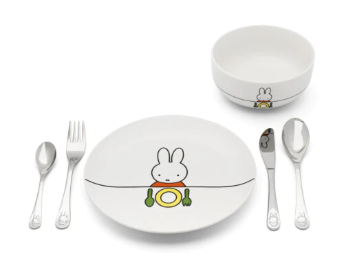 ZILVERSTAD Детски комплект за хранене “Miffy“ - 6 части