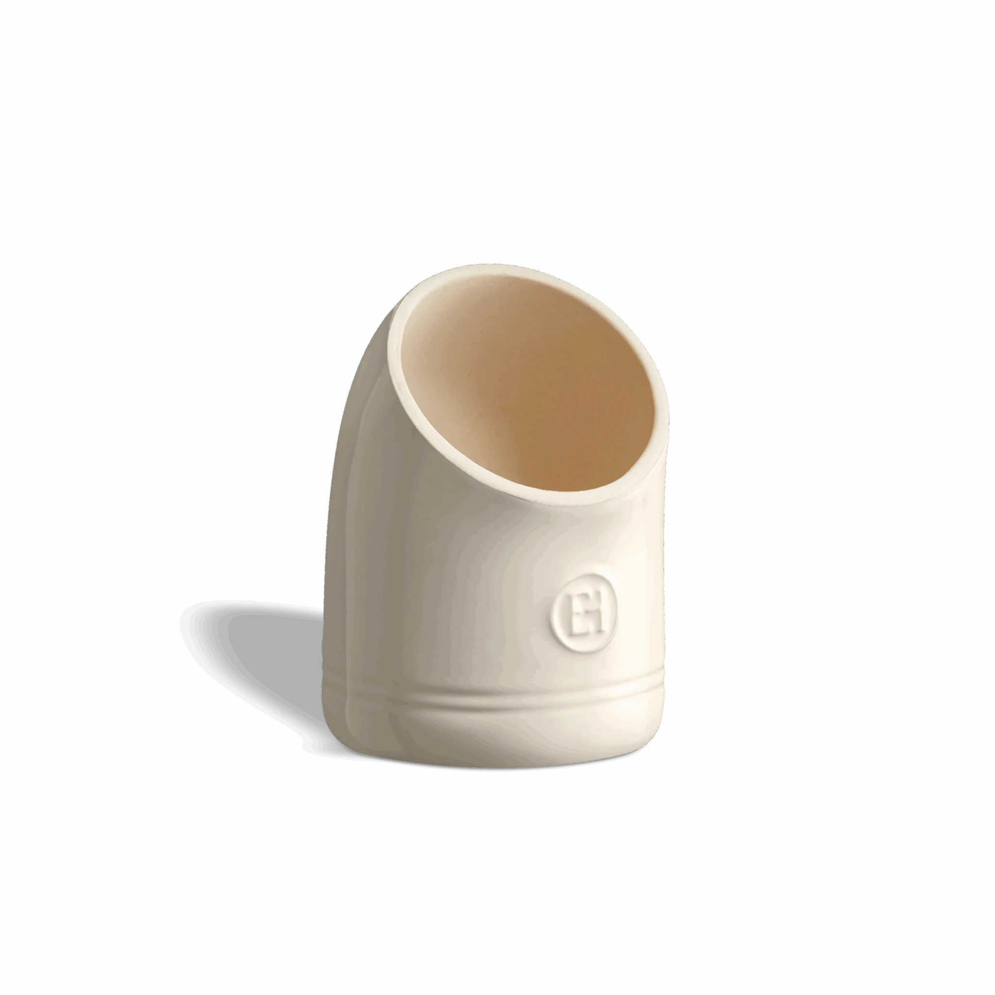 EMILE HENRY Керамичен съд за сол THE SALT PIG - цвят екрю