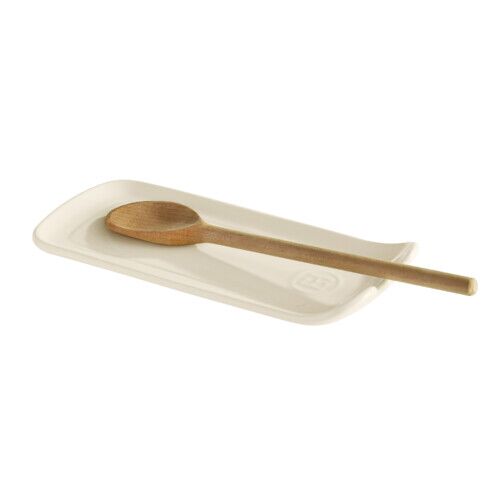 EMILE HENRY Керамична поставка за прибори за готвене  SPOON REST - цвят екрю