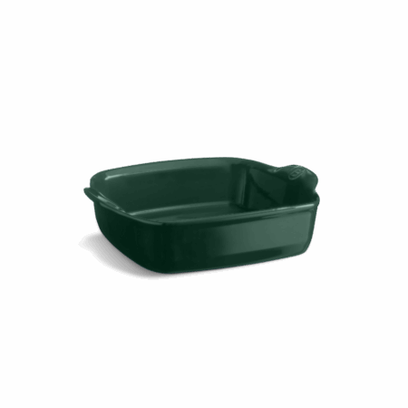 EMILE HENRY Керамична тава "SQUARE OVEN DISH"- 22х22см - цвят зелен кедър