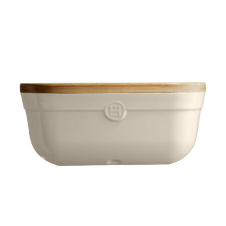 <p><span style="color: #000000;"><strong>EMILE HENRY Керамична кутия за хляб с дъска за рязане "BREAD BOX" </strong></span><br /><span style="color: #000000;">• </span><strong><span style="color: #000000;">Материал на основата:</span>  <span style="color: #ff0000;">HR® Ceramic (High Resistance) <span style="color: #000000;">/ </span></span></strong><span style="color: #ff0000;"><span style="color: #000000;">Високо устойчива керамика</span></span><strong><span style="color: #ff0000;"><br /><span style="color: #000000;">• Без съдържание на олово, кадмий и никел</span><br /><span style="color: #000000;">• Външен размер вкл.дръжките: </span></span></strong><span style="color: #ff0000;"><span style="color: #000000;">35,5 х 24,5 х 15,8 см</span></span><span style="color: #ff0000;"><br /><strong><span style="color: #000000;">• Вътрешен размер: </span></strong><span style="color: #000000;">32,5 х 22 х 12,5 см<br /></span></span><span style="color: #ff0000;"><span style="color: #000000;">• <strong>Вместимост:</strong> 6,5 литра</span><br /><span style="color: #000000;"><strong>• Тегло: </strong>3,9 кг</span><br /><span style="color: #000000;">•<strong> Размери на опаковката:</strong> 43,5 х 31,5 х 19 см (ДхШхВ)</span><br /><span style="color: #000000;">• <strong>Тегло с опаковката:</strong> 4,4 кг</span><br /><span style="color: #000000;">• <strong>Цвят: </strong>екрю</span><br /><span style="color: #000000;">• <strong>Основата е подходяща за съдомиялна машина</strong><br />• <strong>Капакът </strong></span><strong>НЕ Е</strong><span style="color: #000000;"><strong> подходящ за съдомиялна машина</strong></span><br /><strong><span style="color: #000000;">Производител: EMILE HENRY / Франция</span></strong></span></p><br />Марка: Emile Henry <br />Модел: EH 8750-02<br />Доставка: 2-4 работни дни<br />Гаранция: 2 години