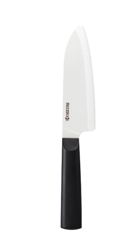 <p><strong>KYOCERA Комплект ножове 2 бр. - FK-110WH-BK / FK-140WH-BK</strong><br /><span>  – Керамичен нож Kyocera FK-140 WH-BK ( острие 14 см) - 1 бр. </span><br /><span>  – Керамичен нож Kyocera FK-110 WH-BK ( острие 12,5 см) - 1 бр. </span><br /><span><strong>• Бяло острие, черна дръжка</strong></span><br /><span><strong>• Материал острие: </strong>циркониева керамика<strong><br />• Материал дръжка: </strong>пластмаса<strong><br />• Изключително остри</strong></span><br /><span><strong>• С ергономични дръжки </strong></span><br /><span><strong>• Не използвайте за рязане на твърди или замразени храни</strong></span><br /><span><strong>Подходящи за съдомиялна машина.<br /></strong><strong>Производител: KYOCERA / Япония</strong></span></p><br />Марка: KYOCERA <br />Модел: Kyocera FK-2PC-KB EU<br />Доставка: 2-4 работни дни<br />Гаранция: 2 години
