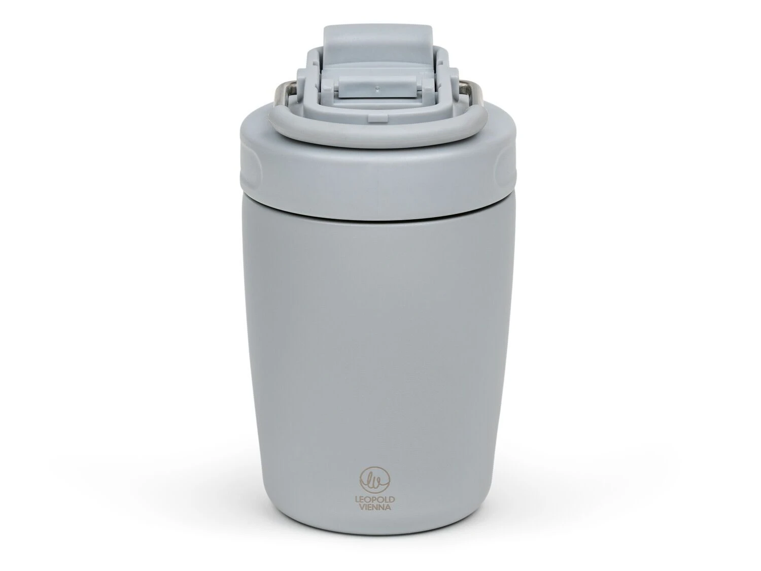 LEOPOLD VIENNA Двустенна термочаша “Moshi“ - 350 мл - цвят сив