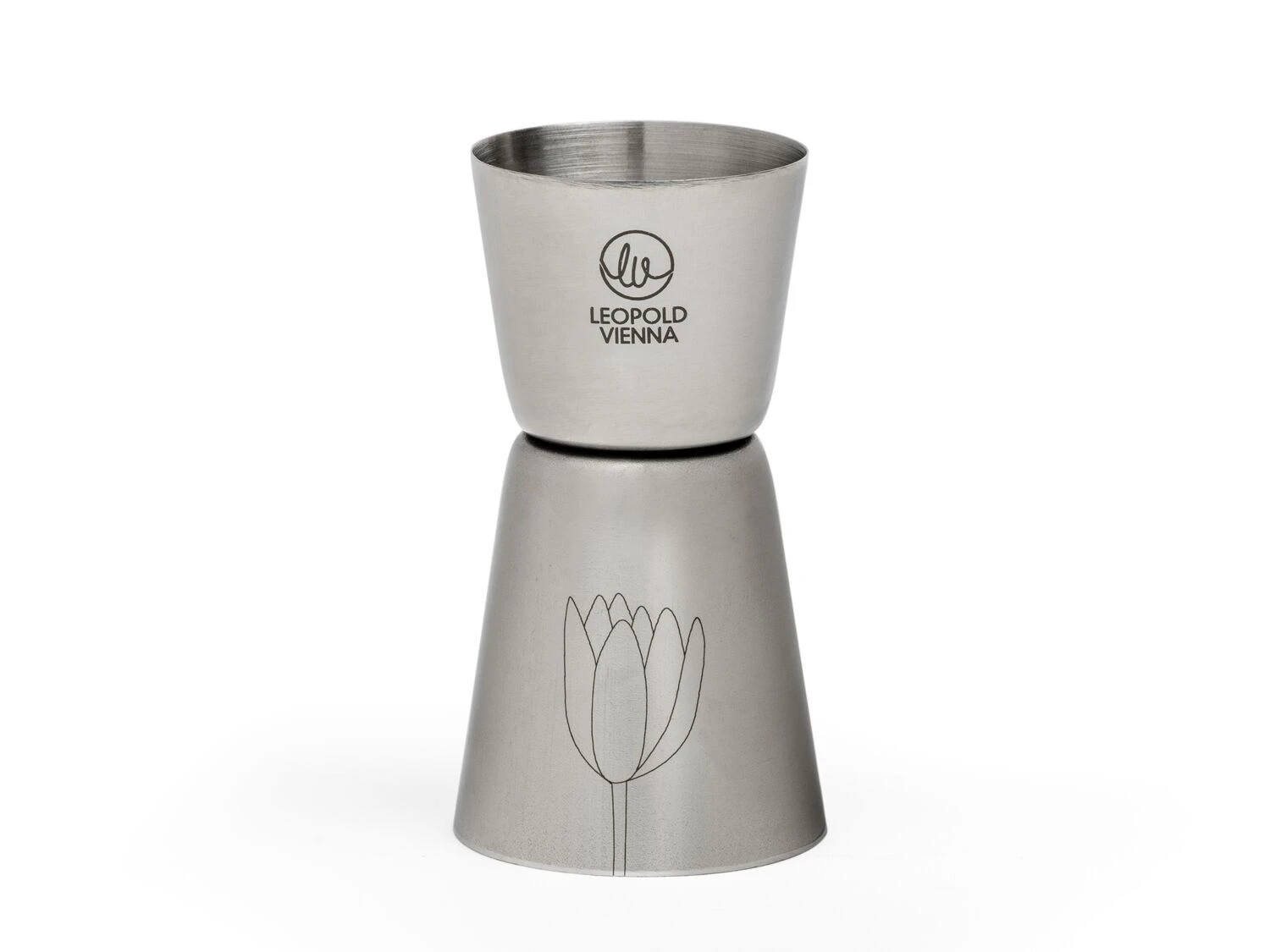 LEOPOLD VIENNA Двоен джигър/мярка за алкохол “Flowers“ - 20/40 мл