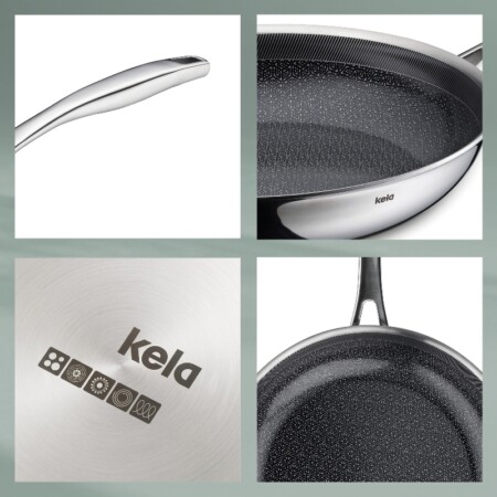 <p><strong>KELA Тиган “Flavoria“ със специално керамично покритие - Structure - Ø 24 см.</strong><br /><strong>• Серия: </strong>Flavoria<br /><strong>• Материал:</strong> Стомана 18/10<br /><strong>• Рамери: </strong>Ø 24 х 5 см.<br /><strong>• Цвят:</strong> инокс<br /><strong>• Незалепващо керамично покритие</strong><br /><strong>• Производител: KELA / Германия<br />• Подходящ за:</strong></p>
<p><strong><img src="https://www.vip-giftshop.com/media//file_8.jpg" alt="" width="200" /></strong></p><br />Марка: KELA <br />Модел: KELA 10202<br />Доставка: 2-4 работни дни<br />Гаранция: 2 години