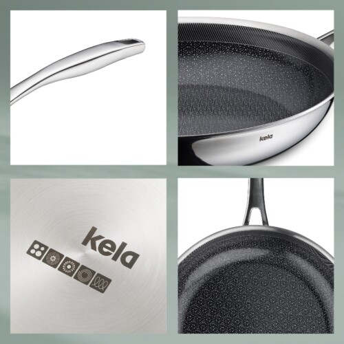 <p><strong>KELA Тиган “Flavoria“ със специално керамично покритие - Structure - Ø 24 см.</strong><br /><strong>• Серия: </strong>Flavoria<br /><strong>• Материал:</strong> Стомана 18/10<br /><strong>• Рамери: </strong>Ø 24 х 5 см.<br /><strong>• Цвят:</strong> инокс<br /><strong>• Незалепващо керамично покритие</strong><br /><strong>• Производител: KELA / Германия<br />• Подходящ за:</strong></p>
<p><strong><img src="https://www.vip-giftshop.com/media//file_8.jpg" alt="" width="200" /></strong></p><br />Марка: KELA <br />Модел: KELA 10202<br />Доставка: 2-4 работни дни<br />Гаранция: 2 години