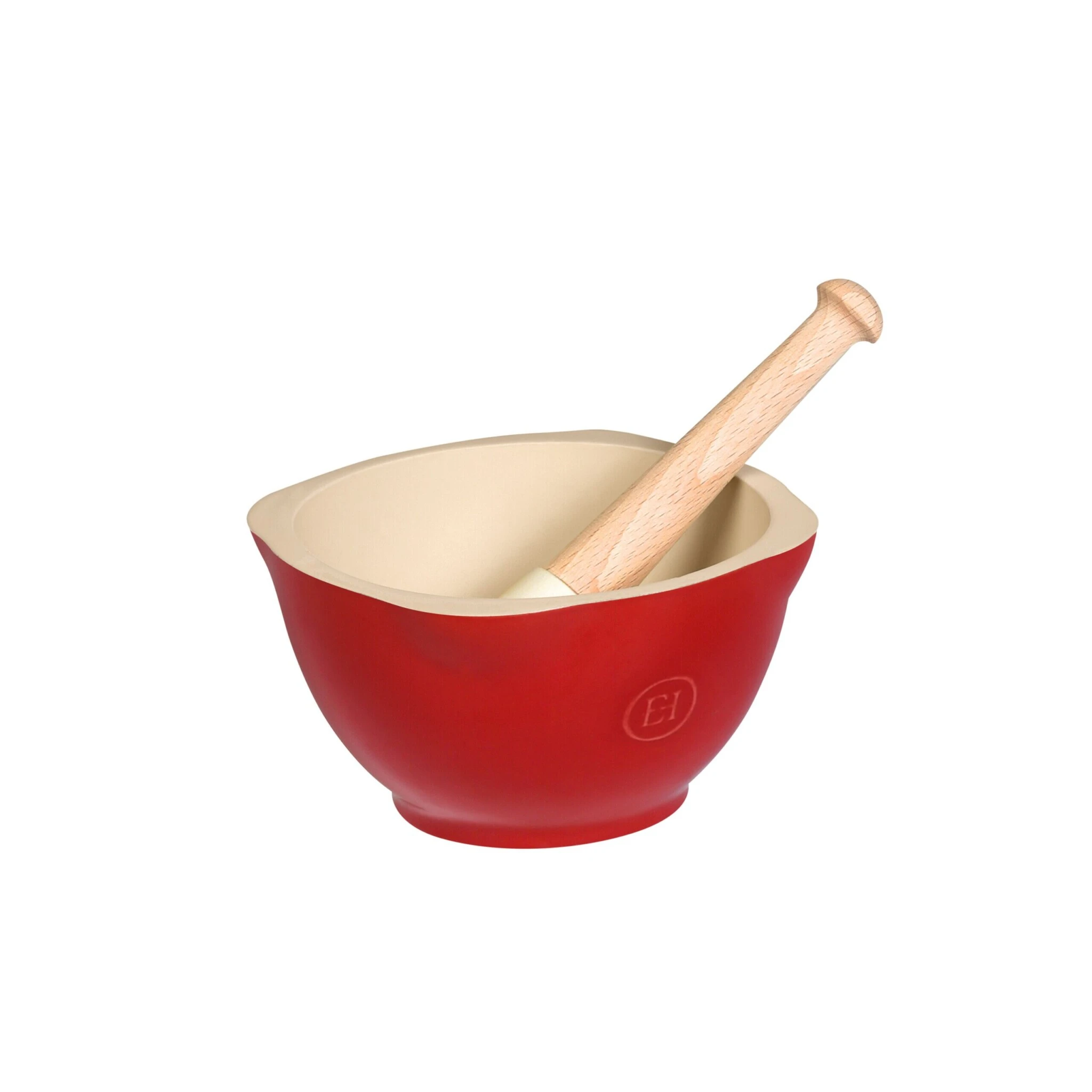 EMILE HENRY Керамично хаванче - Ø15см - цвят  червен