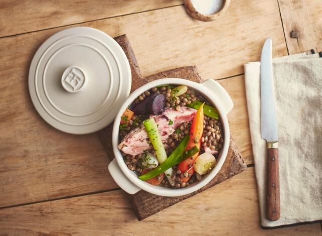 EMILE HENRY Керамично гювече “SOLO“ – Ø17 см – цвят опал